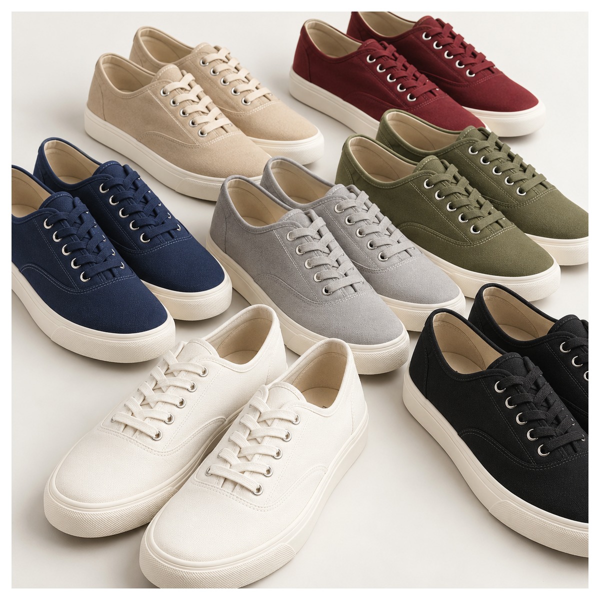 Ladies Creme Converse